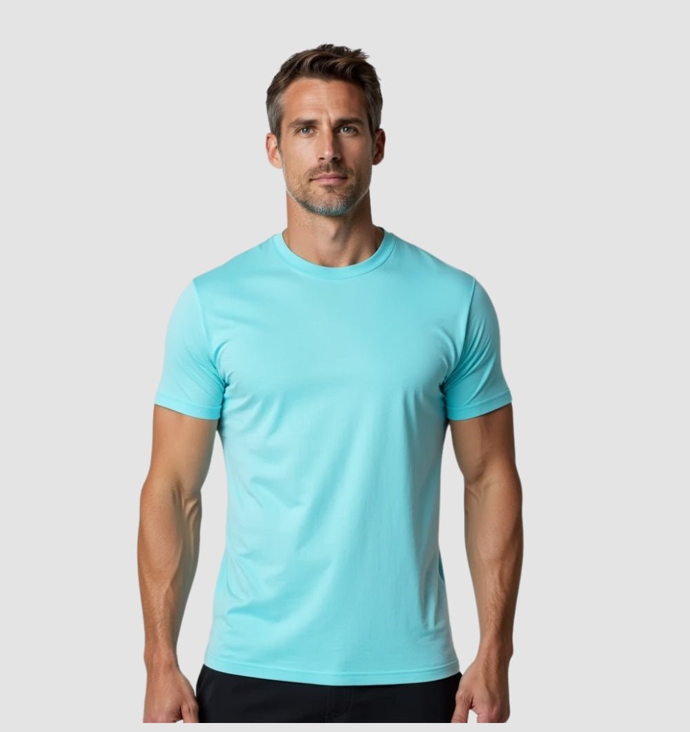 Le T-shirt Tech - Bleu Turquoise