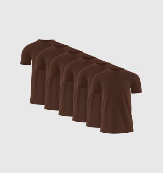 Pack de 6 - Marron
