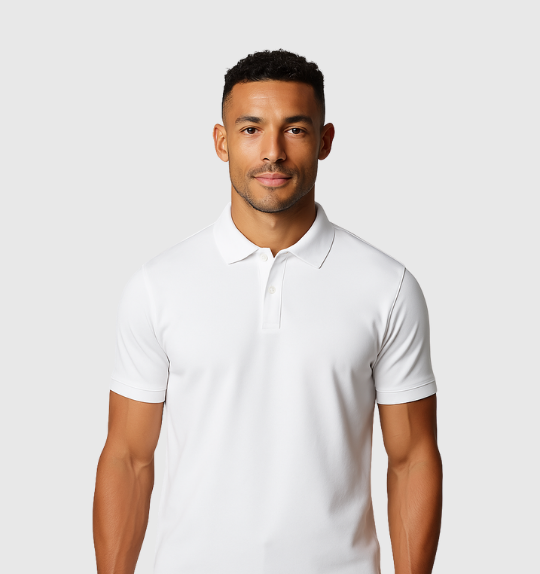 Pack de 4 Polos - Blanc