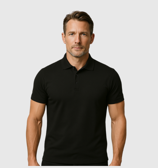 Pack de 9 Polos - Noir