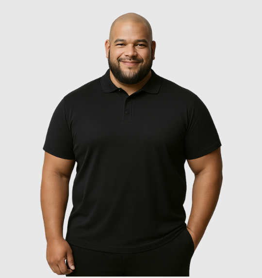 Pack de 9 Polos - Noir
