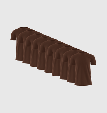 Pack de 9 - Marron