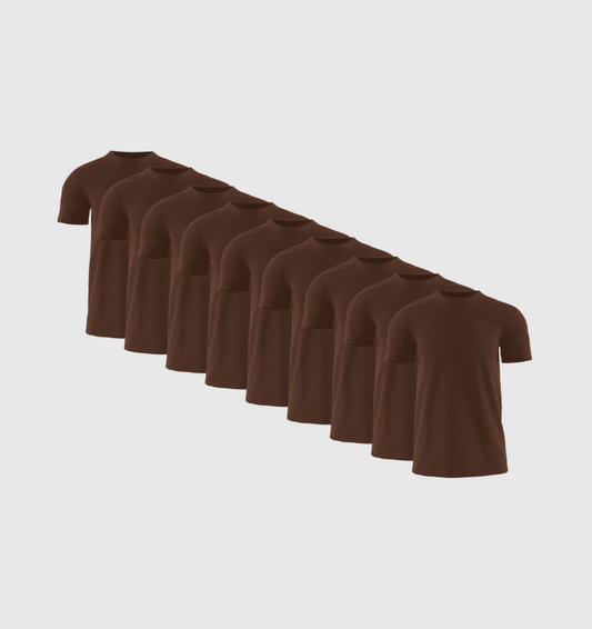 Pack de 9 - Marron