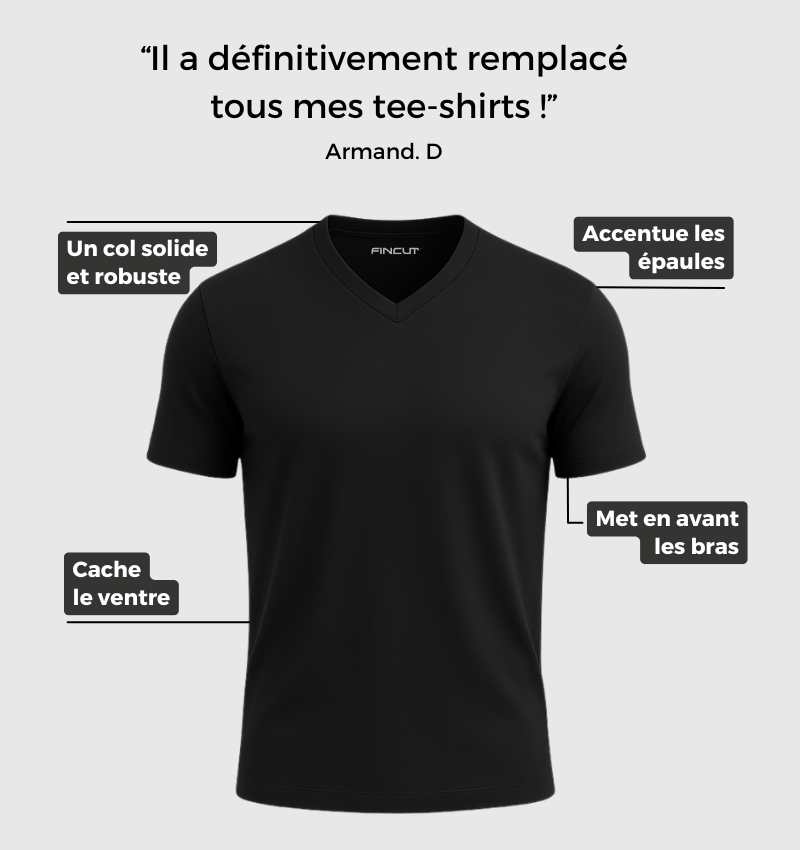 Pack de 4 Col V - Gris