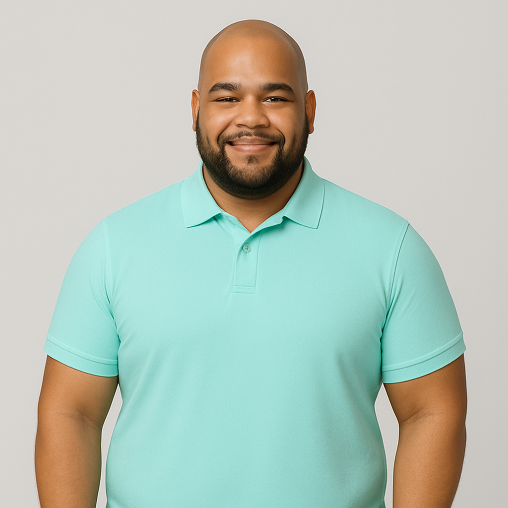 Le Polo - Bleu turquoise