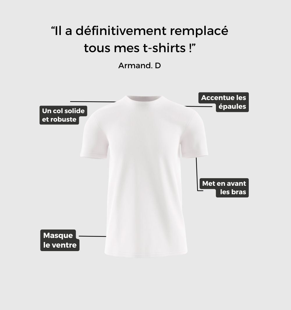 Le T-shirt Tech - Bleu Turquoise